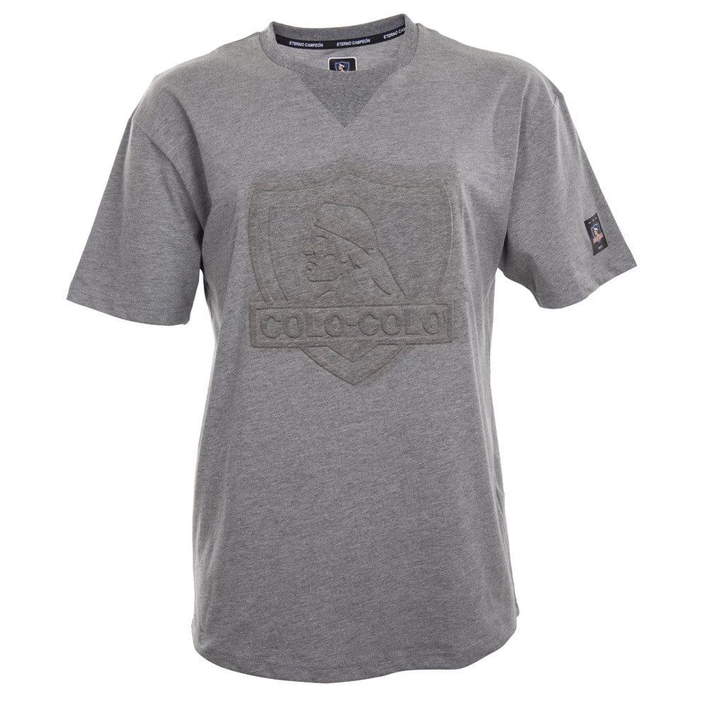Polera Gris Relieve