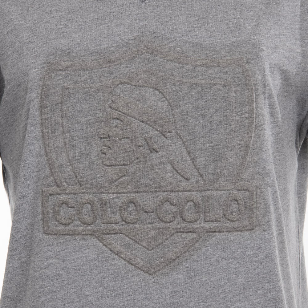 Polera Gris Relieve