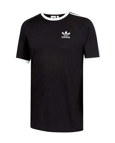 Polera hombre negra 3 rayas colección Louvre 2023