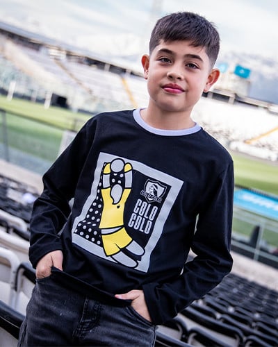 Polera infantil arquero CC