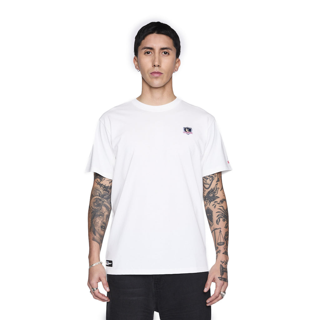 Polera insignia blanca