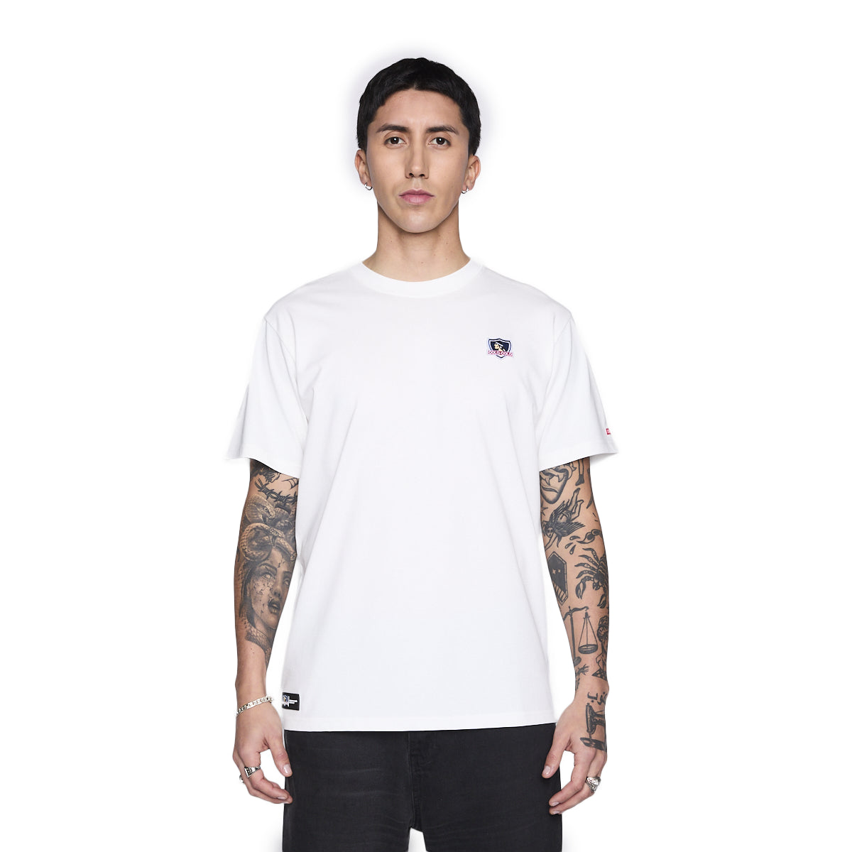 Polera insignia blanca