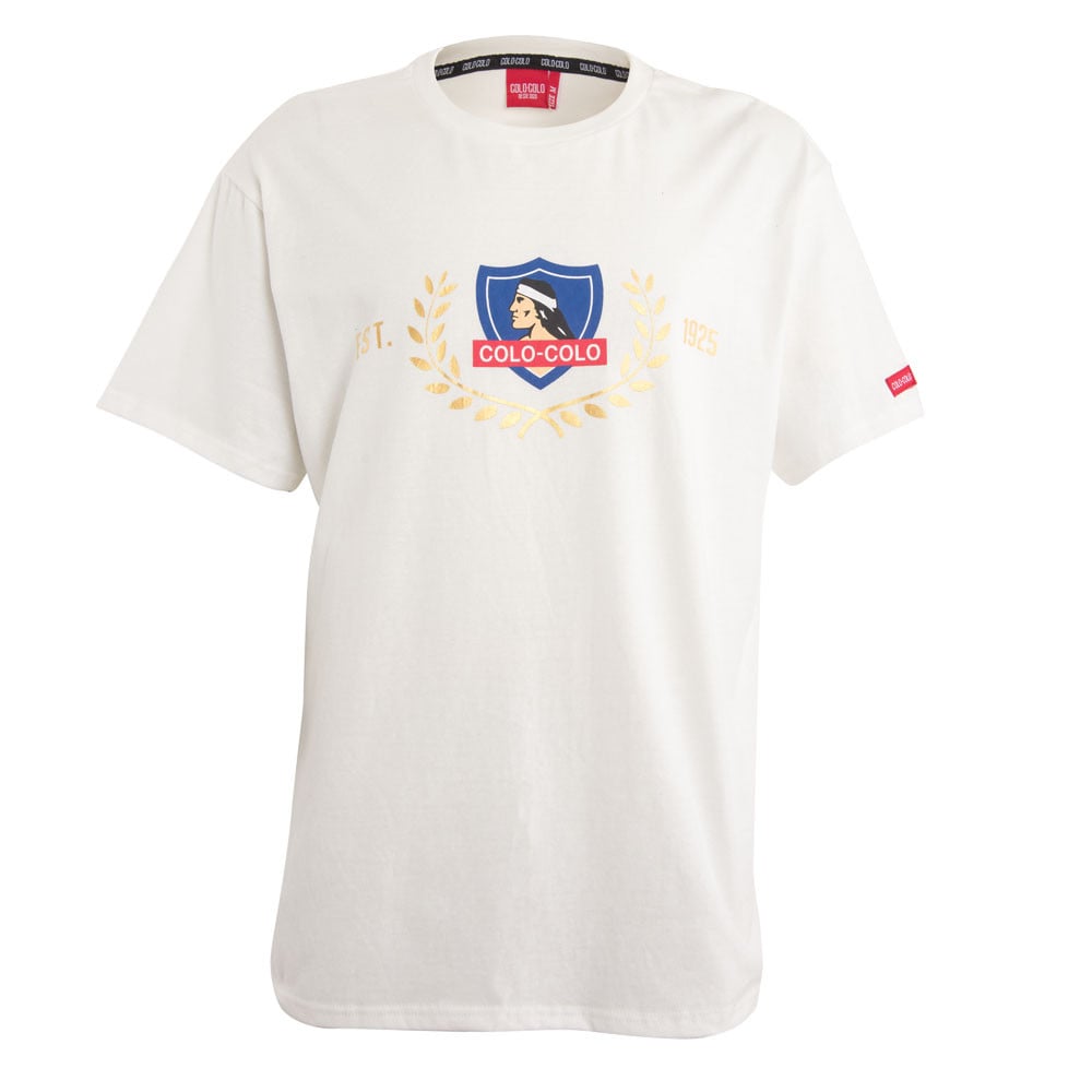 POLERA MC COLO COLO BLANCA