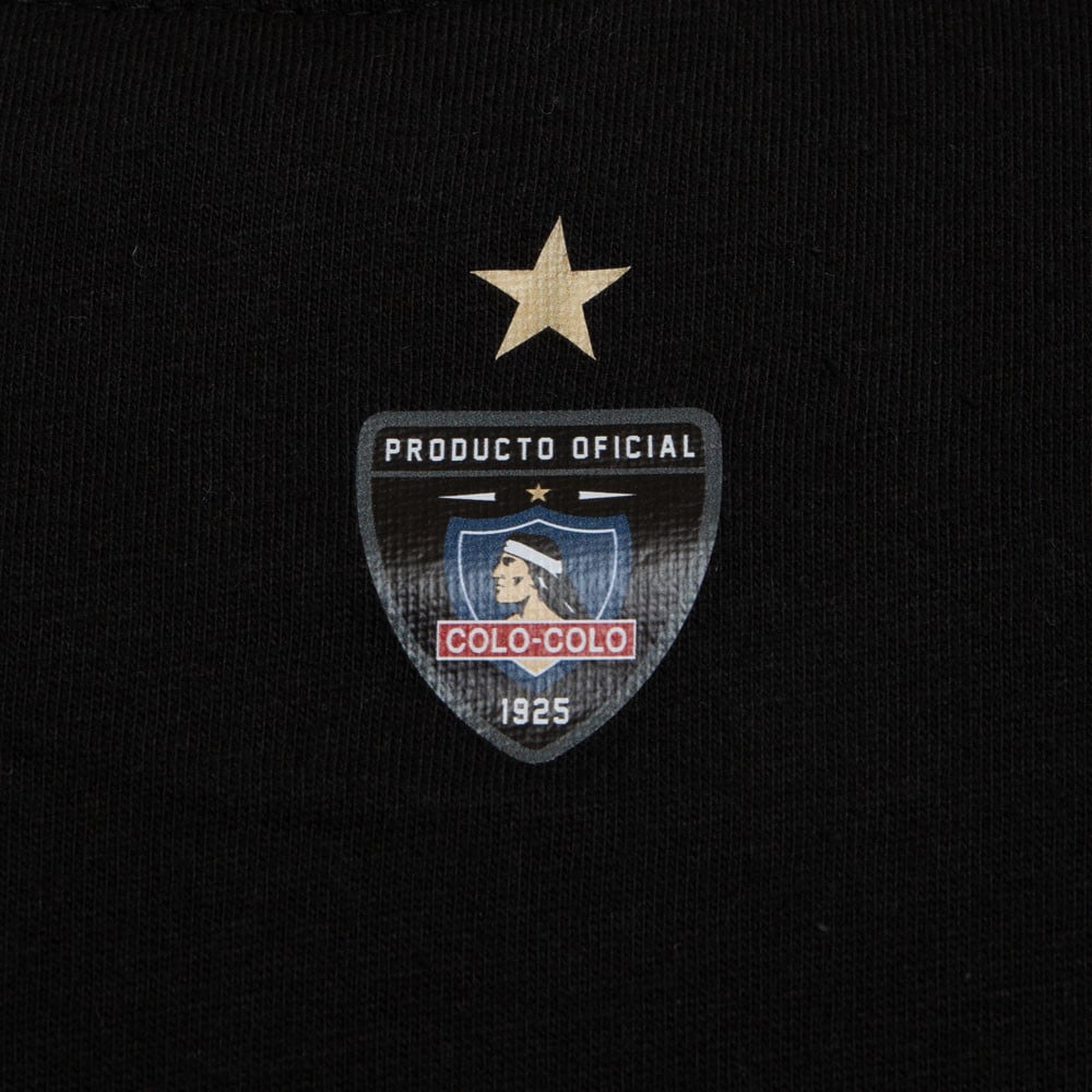 POLERA MC COLO COLO NEGRA INDIO