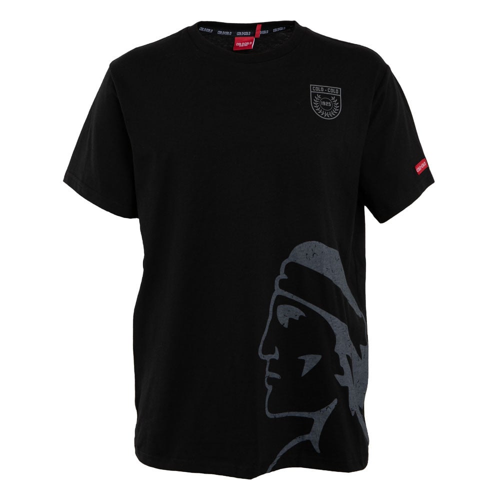 POLERA MC COLO COLO NEGRA INDIO
