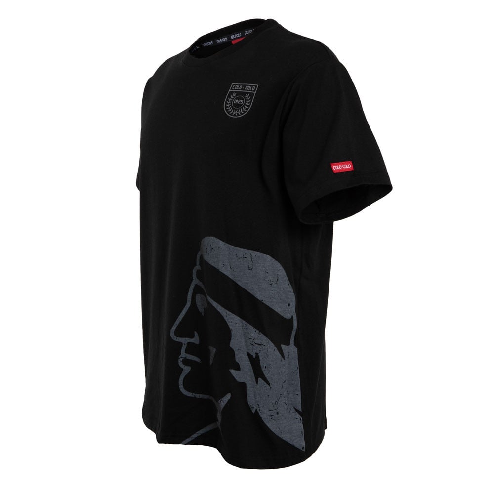 POLERA MC COLO COLO NEGRA INDIO