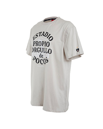 Polera MC Estadio CC blanca
