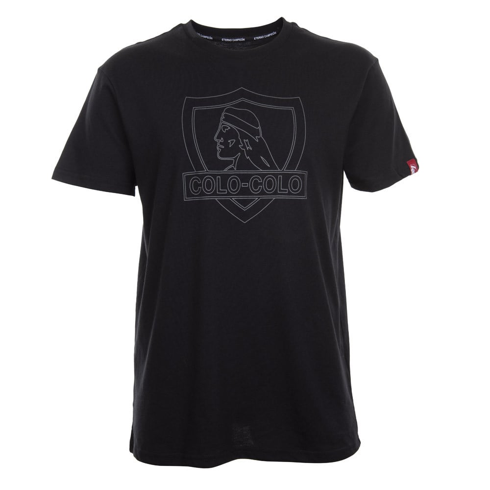 Polera Negra Big Logo