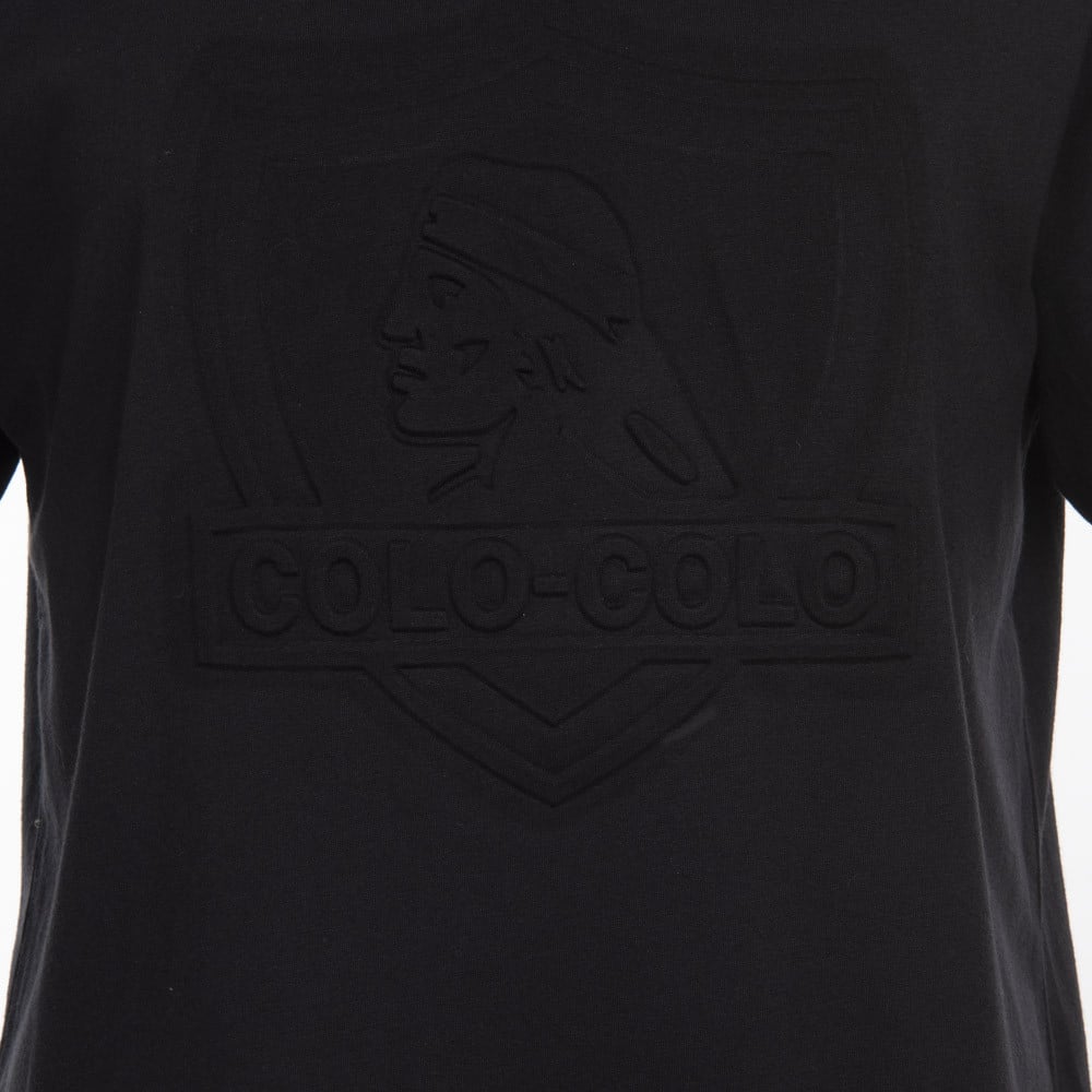 Polera Negra Relieve