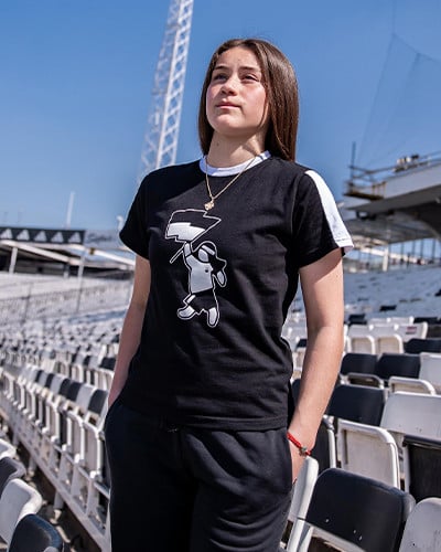 Polera niñ@ manga corta Colo-Colo