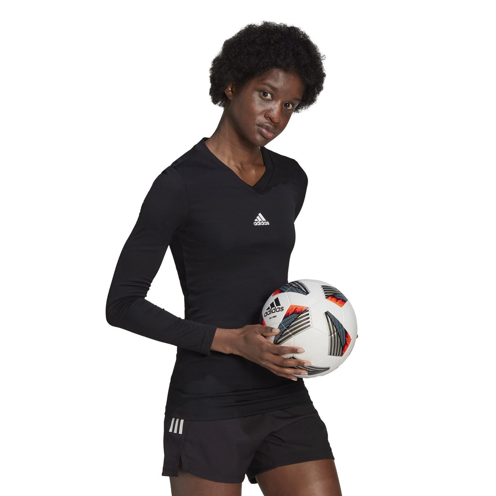 Polera team base ajustada mujer