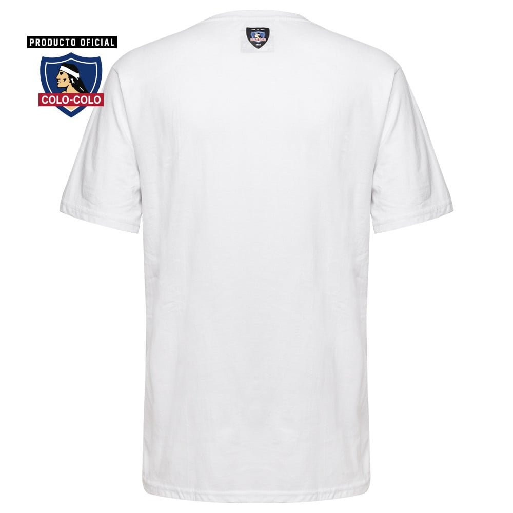 Polera Urbana Blanca Eterno Colo-Colo