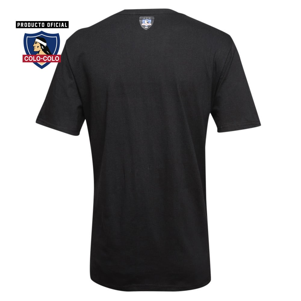 Polera Urbana Negra Eterno Colo-Colo