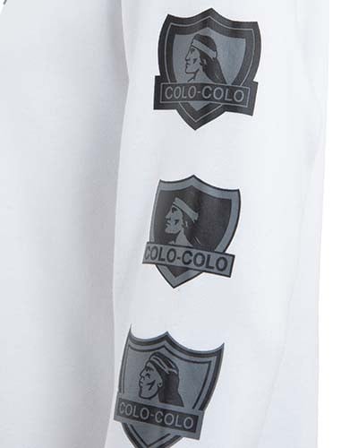 Polerón CC blanco escudos