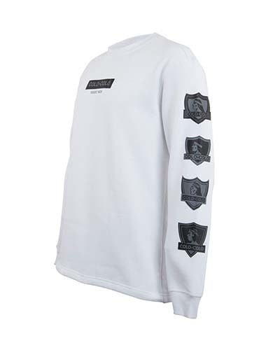 Polerón CC blanco escudos