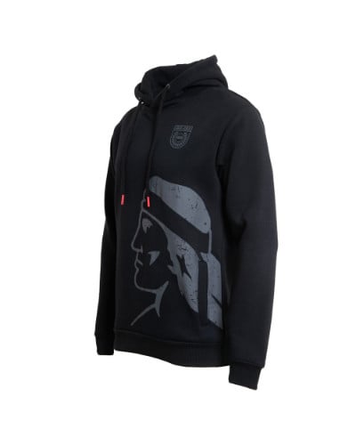 Poleron CC Urbano Hoodie "Cacique Gris" Negro