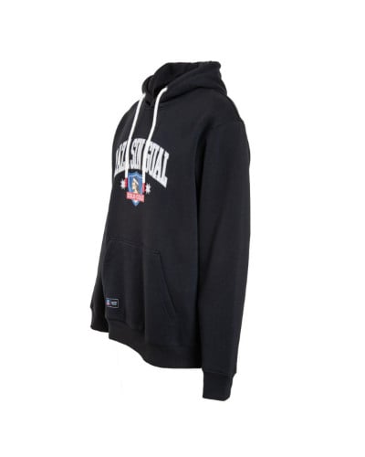 Poleron CC Urbano Hoodie Negro "Raza Sin Igual"