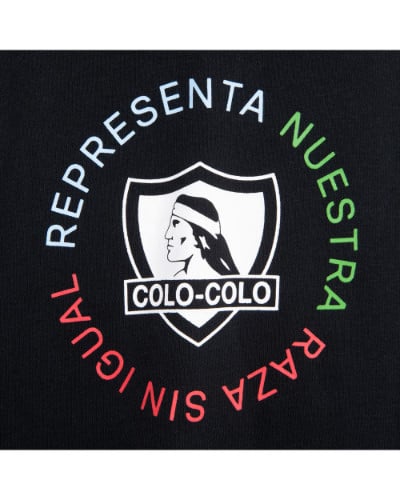 Poleron CC Urbano Hoodie "Representa" Negro