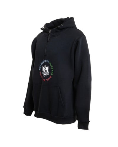 Poleron CC Urbano Hoodie "Representa" Negro