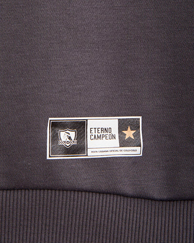 POLERON HODDIE COLO COLO GRIS