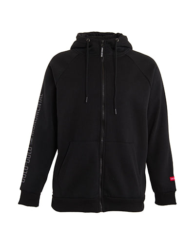 POLERON HODDIE COLO COLO NEGRO CON CIERRE