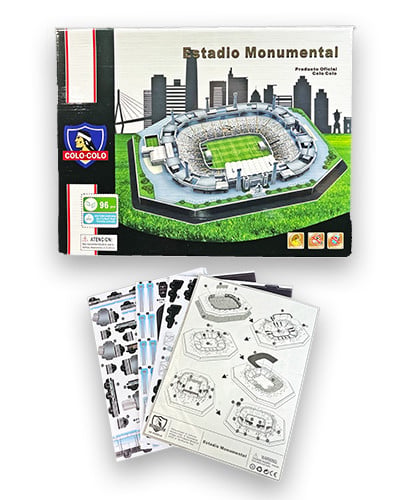 PUZZLE ESTADIO MONUMENTAL 3D