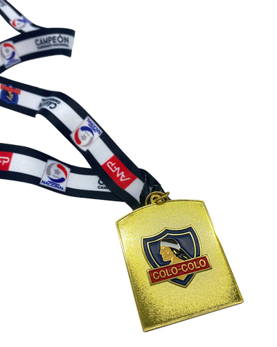 Set Medalla + Llavero Copa Nacional Colo-Colo
