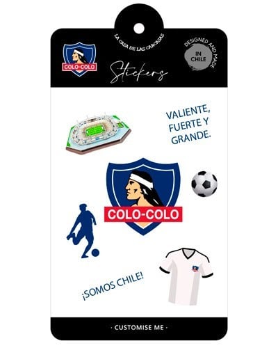 Stickers Colo-Colo campeón