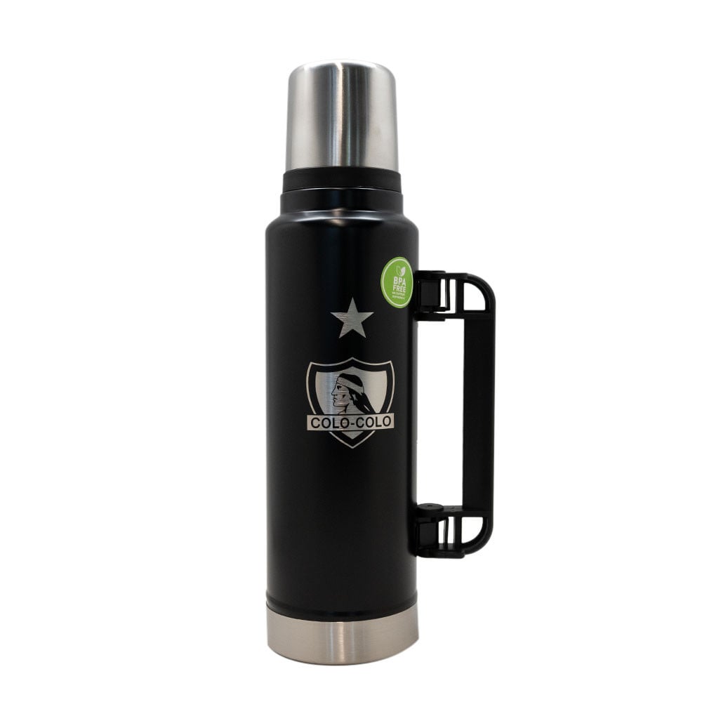 Termo acero 1.5L Colo-Colo