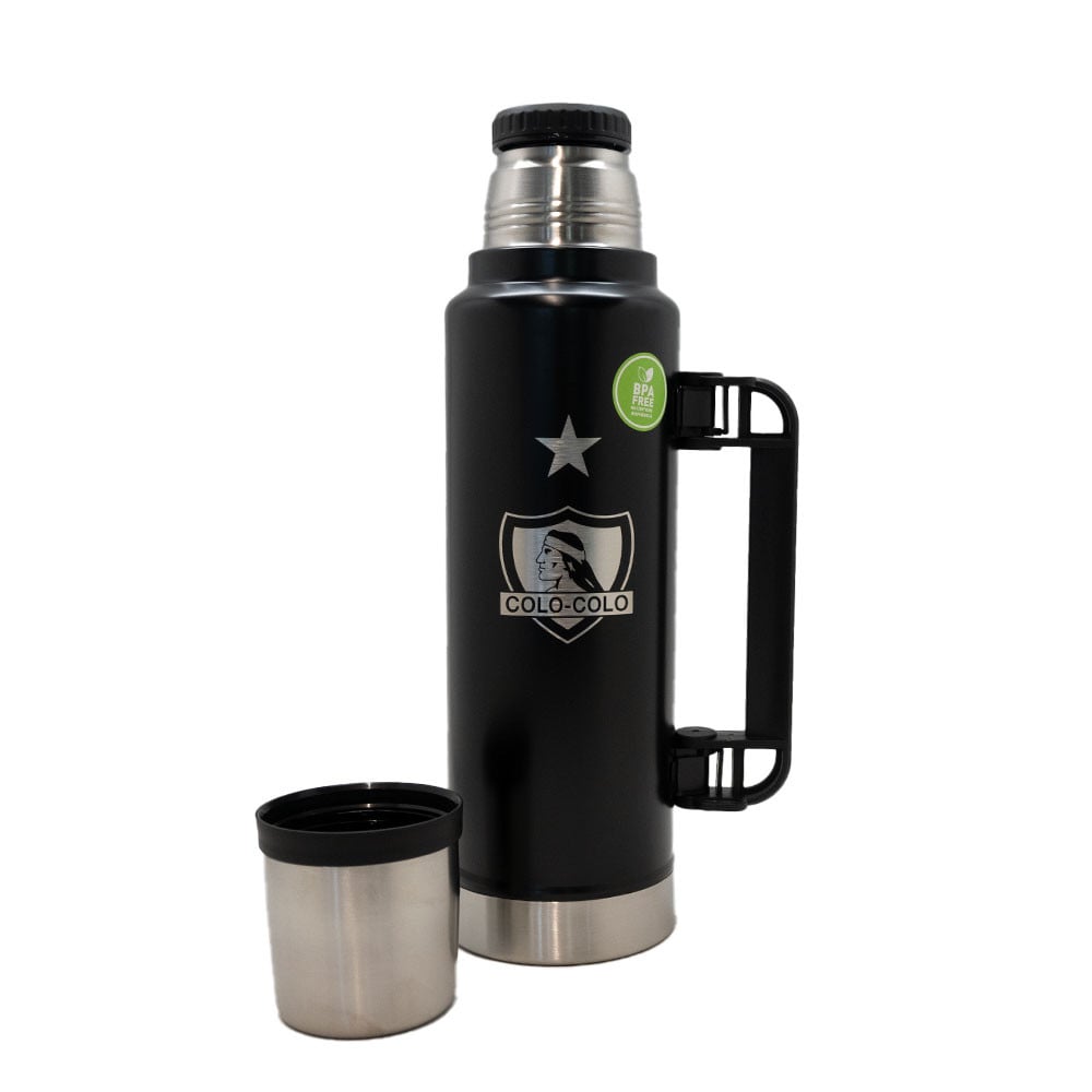 Termo acero 1.5L Colo-Colo